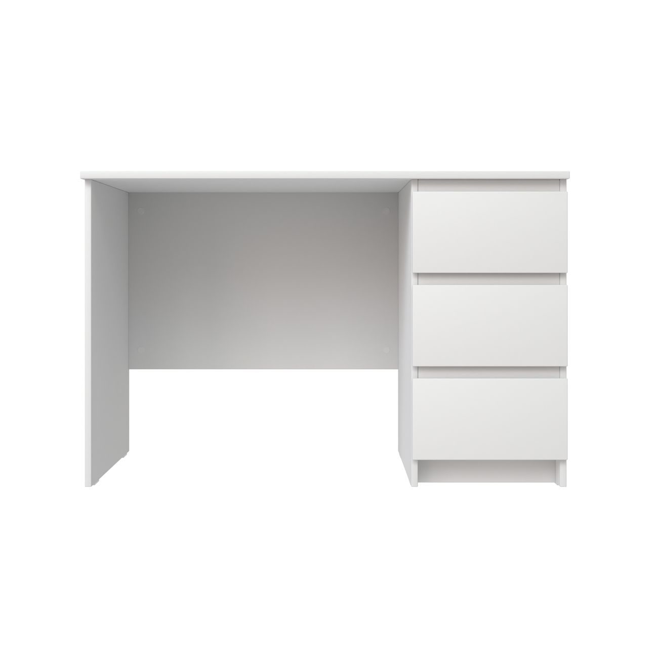 Стол письменный Гуд Лакк Кастор 3 ящика 116х65 см белый