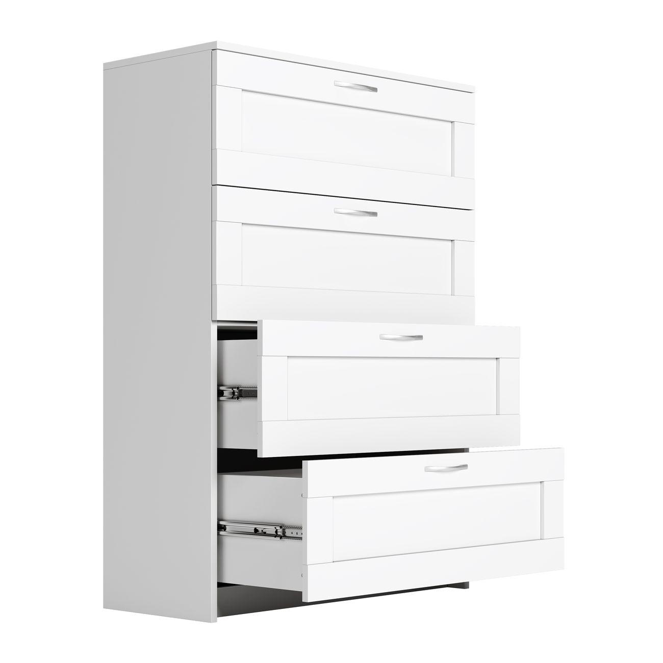 Комод бельевой Гуд Лакк Сириус 4 ящика белый