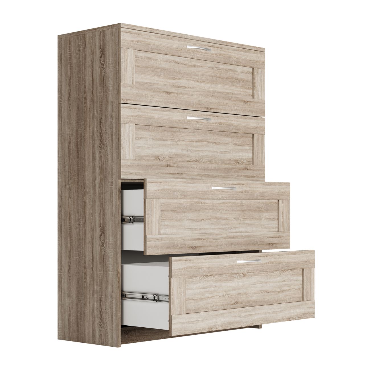 Комод Гуд Лакк Сириус 4 ящика, дуб сонома