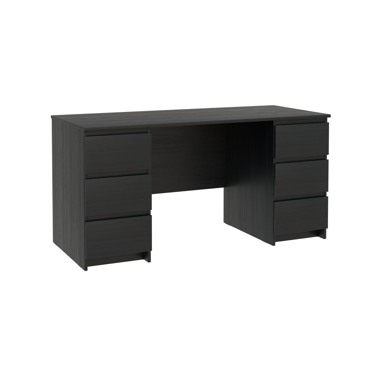 Стол письменный Гуд Лакк Кастор 6 ящиков 151х65 см дуб венге