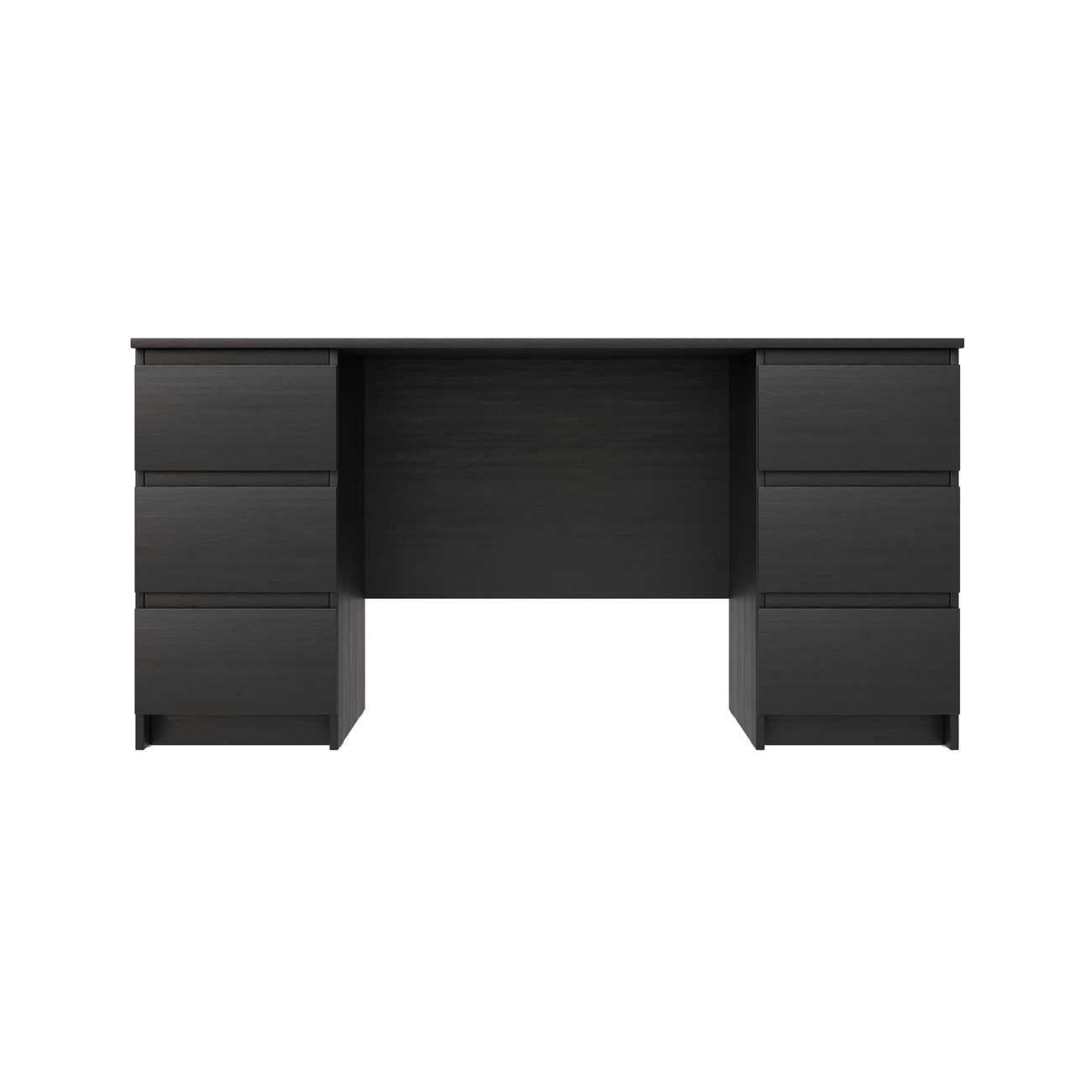 Стол письменный Гуд Лакк Кастор 6 ящиков 151х65 см дуб венге