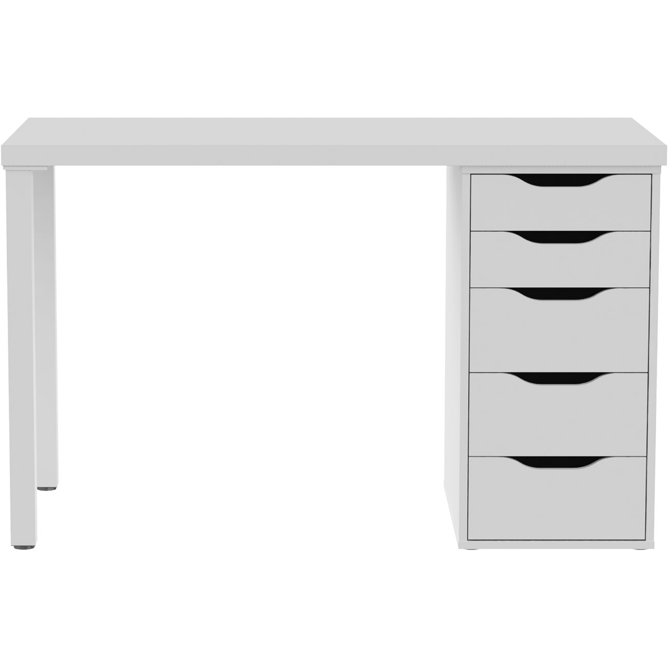 Стол письменный Гуд Лакк Ингар 1/5Т 120x75x55 белый