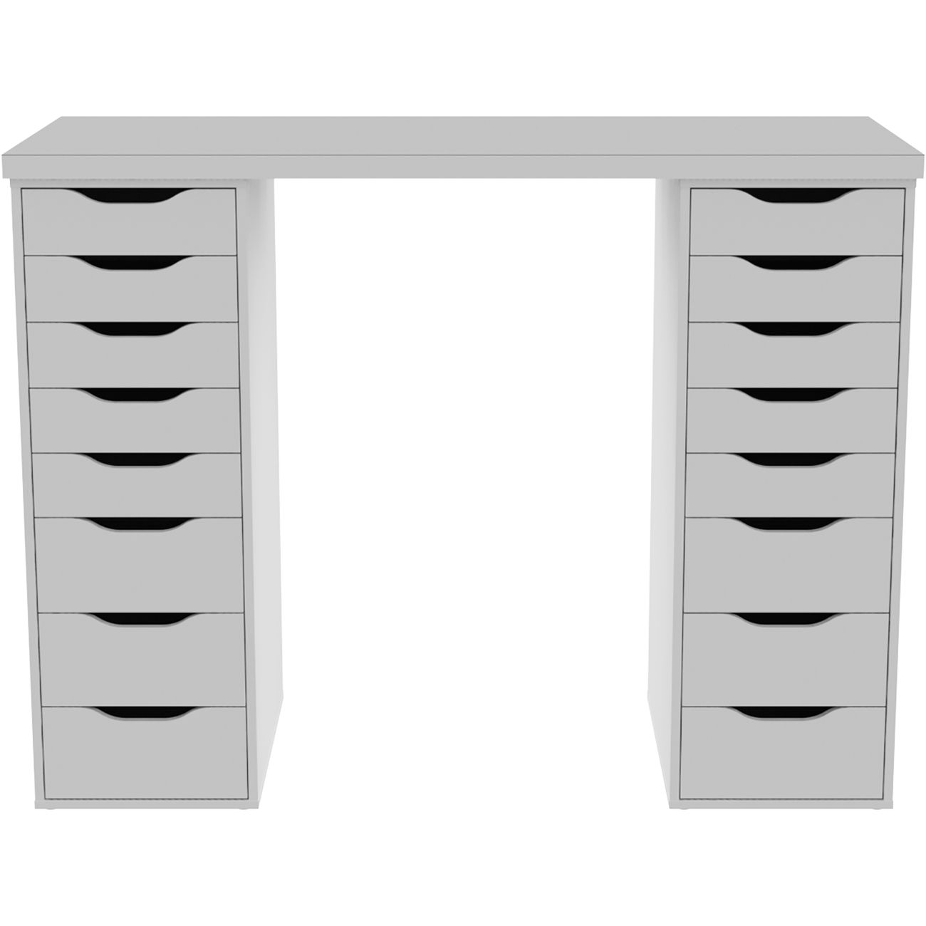 Стол письменный Гуд Лакк Ингар 2/88 140x106x55 белый