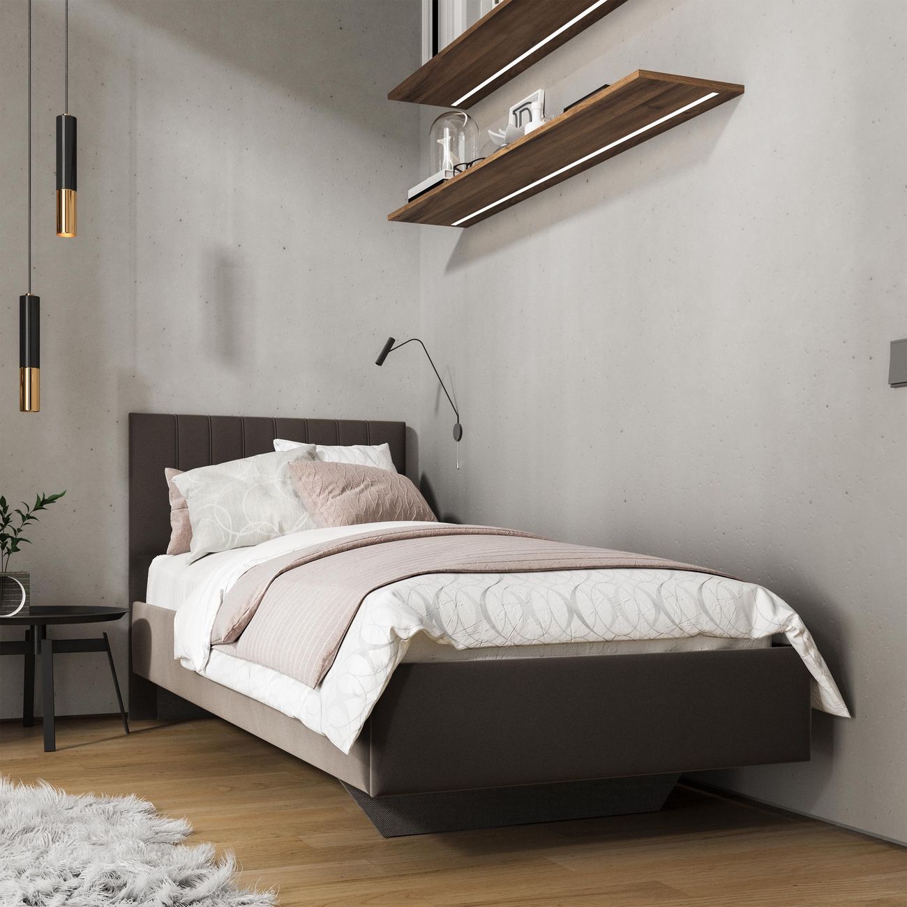 Кровать подростковая Трия Глория ULTRA Stone 263356