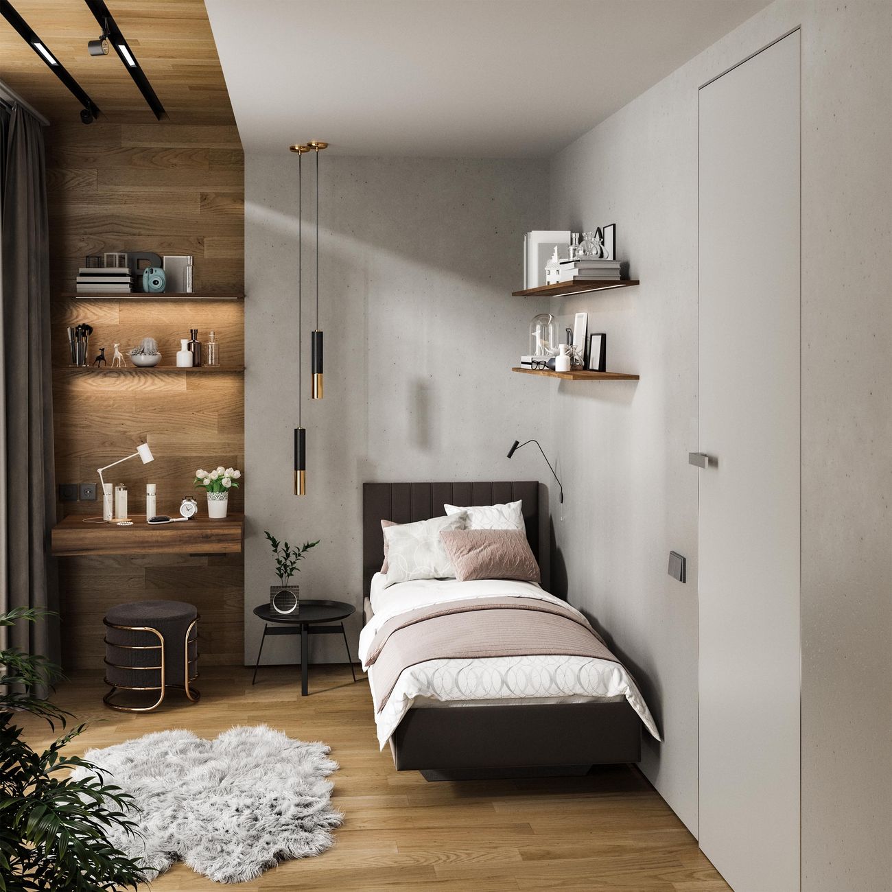 Кровать подростковая Трия Глория ULTRA Stone 263356