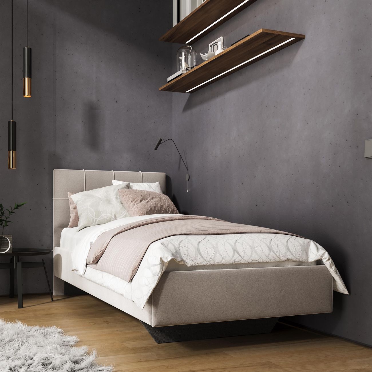 Кровать подростковая Трия Моника ultra cashmere 263358