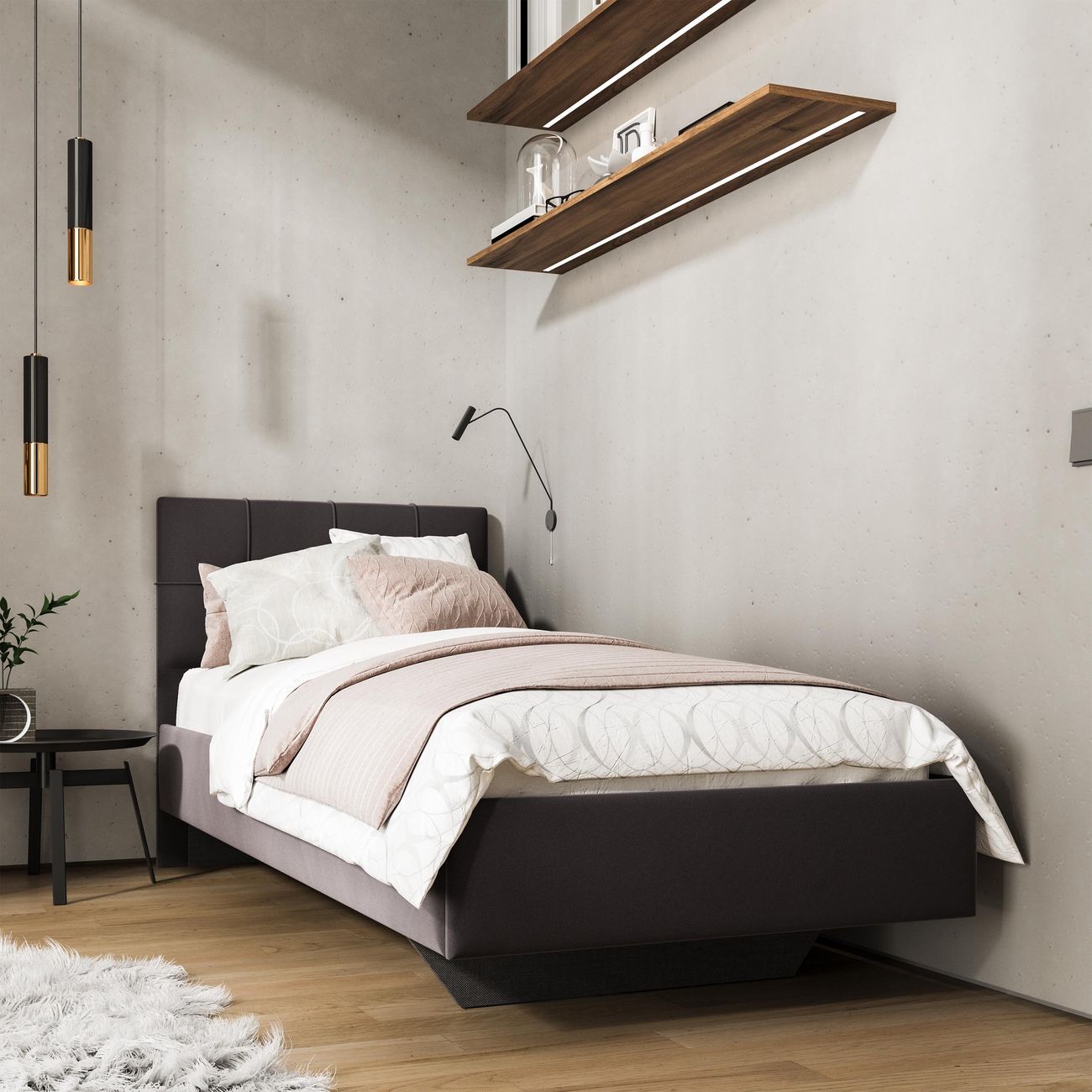 Кровать подростковая Трия Моника ULTRA Stone 263359