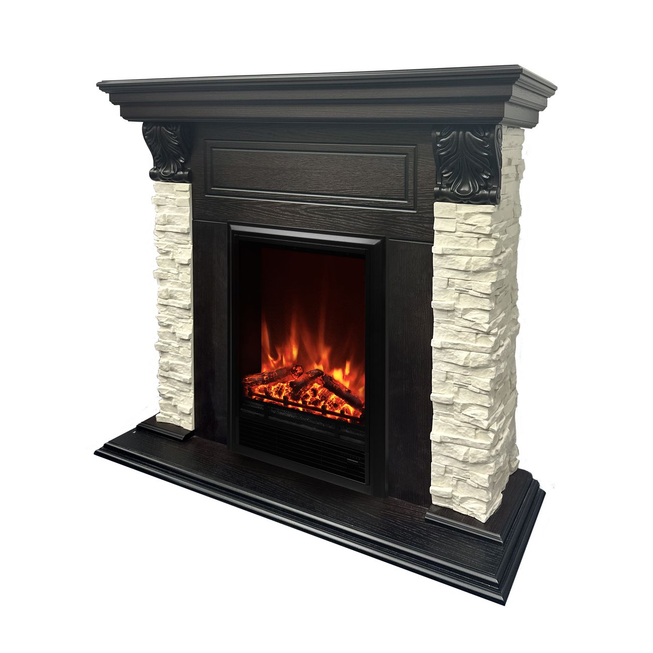 Камин электрический RealFlame BILBAO STD AO-215 + EUGENE-S