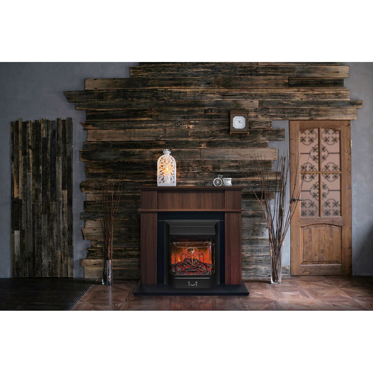 Камин электрический RealFlame SEVILLA STD NT-F315 + MAJESTIC LUX BL