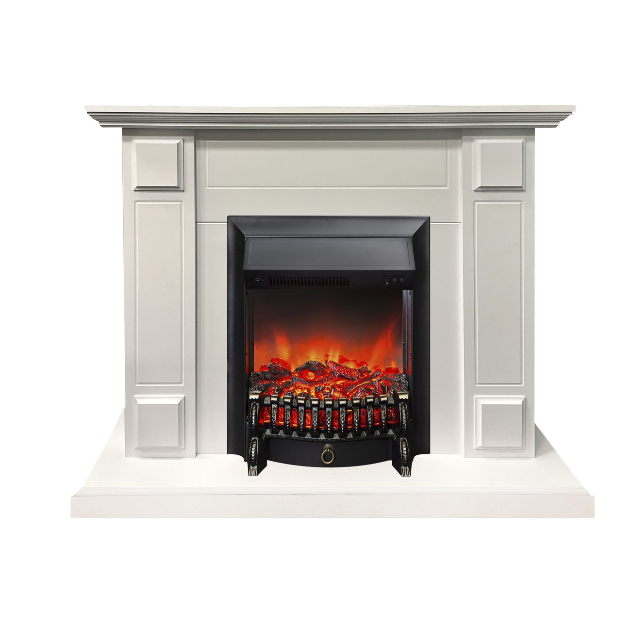 Камин электрический RealFlame TURIN STD/EUG WT + FOBOS LUX