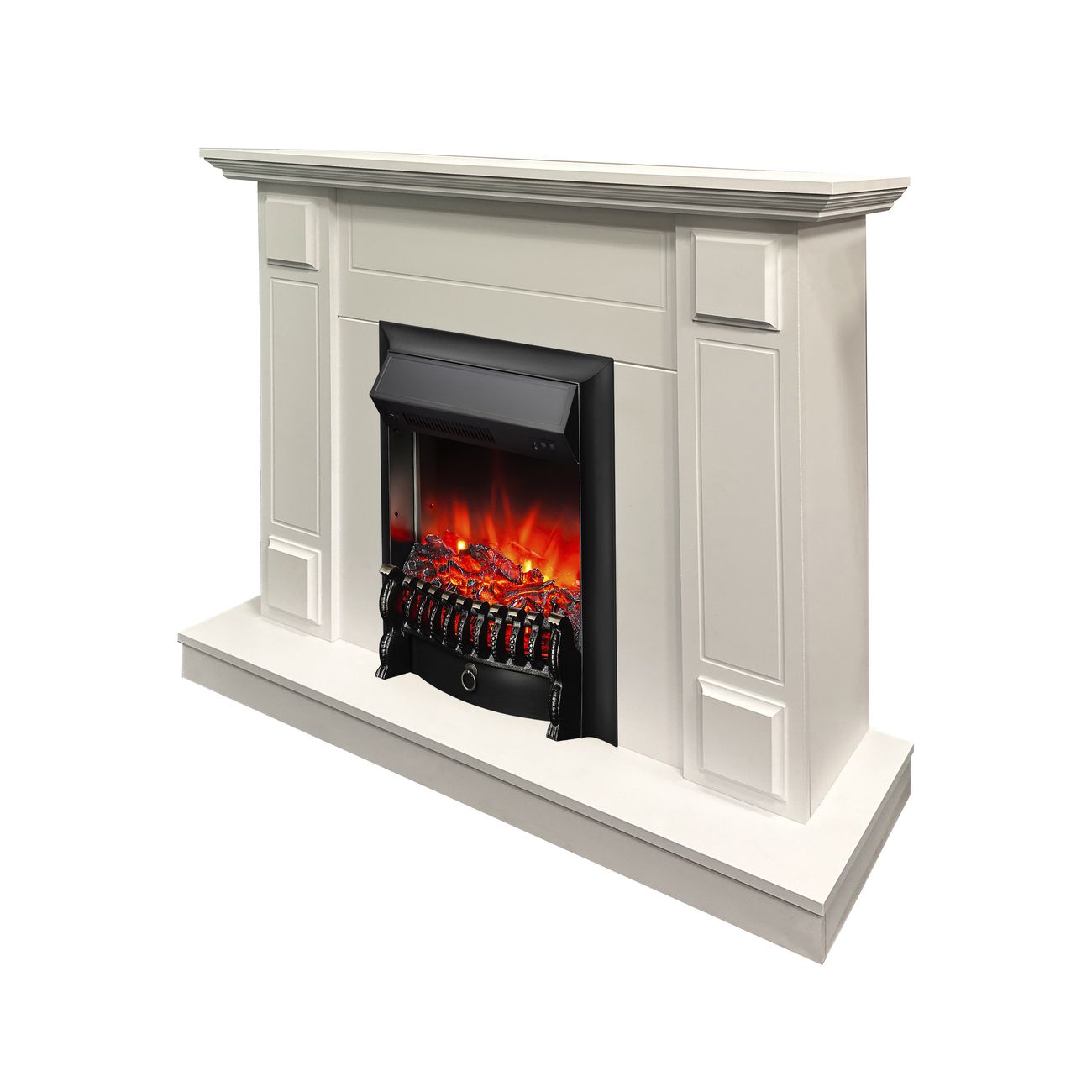 Камин электрический RealFlame TURIN STD/EUG WT + FOBOS LUX