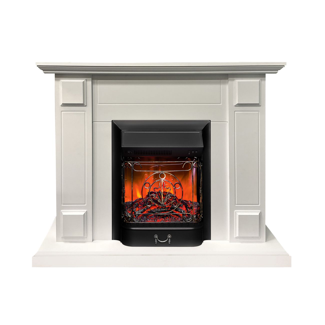 Камин электрический RealFlame TURIN STD/EUG WT + MAJESTIC LUX