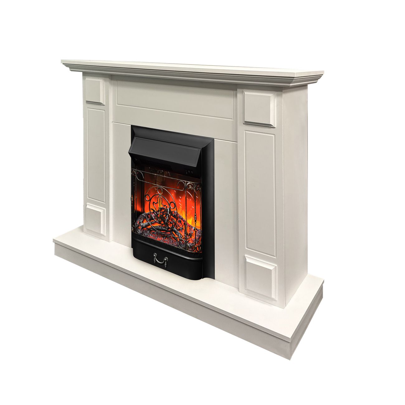 Камин электрический RealFlame TURIN STD/EUG WT + MAJESTIC LUX