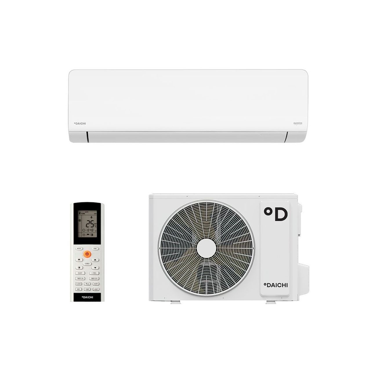 Сплит-система&nbsp;инверторная Daichi ICE25AVQS1R-2/ICE25FVS1R-2 фото