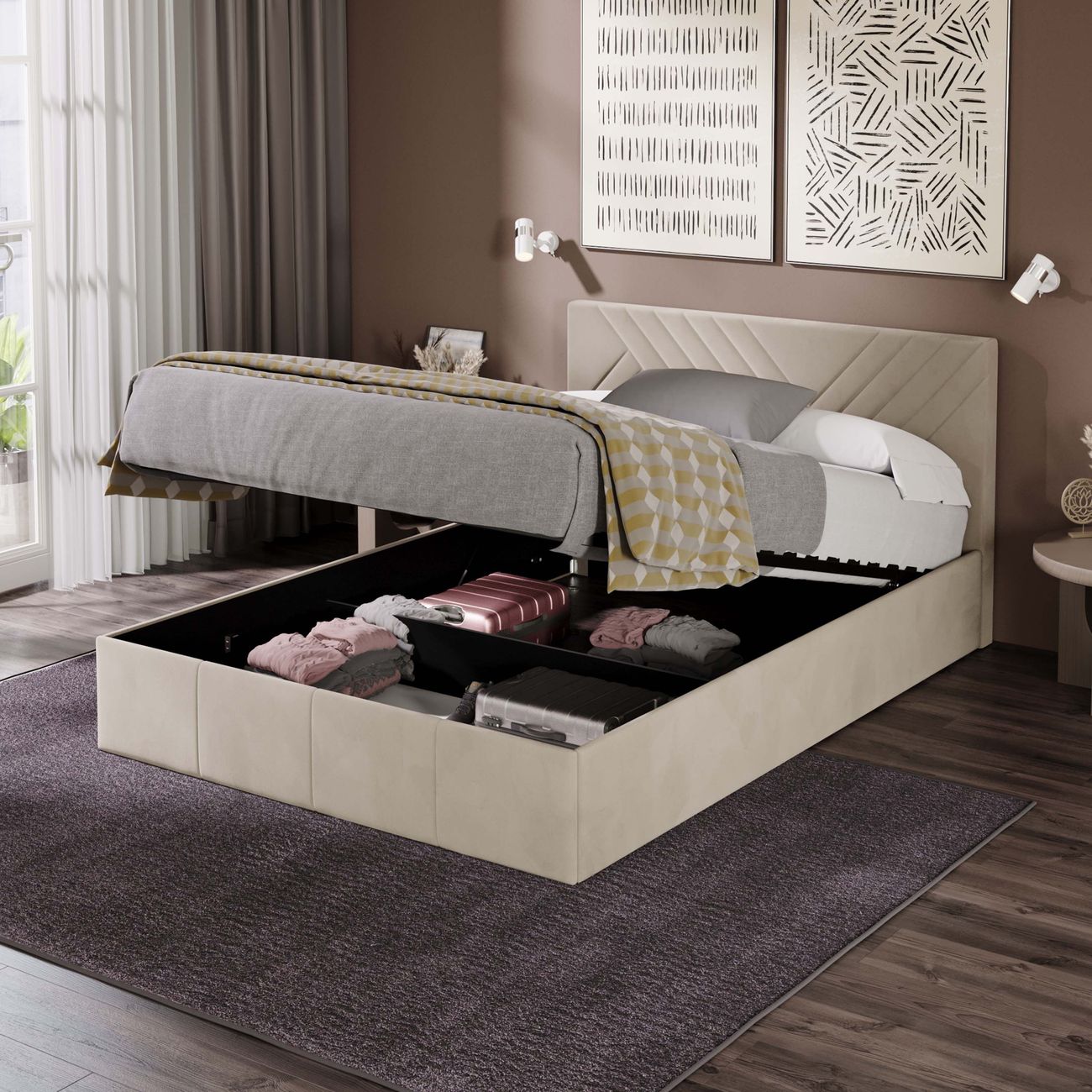 Кровать с подъемным механизмом Трия 267039 (1/3)