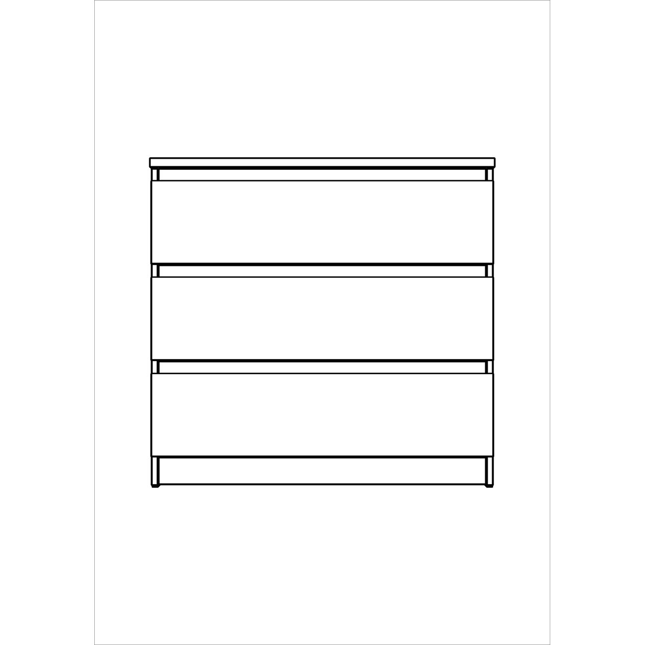 Комод бельевой Гуд Лакк 2.05.02.040.5