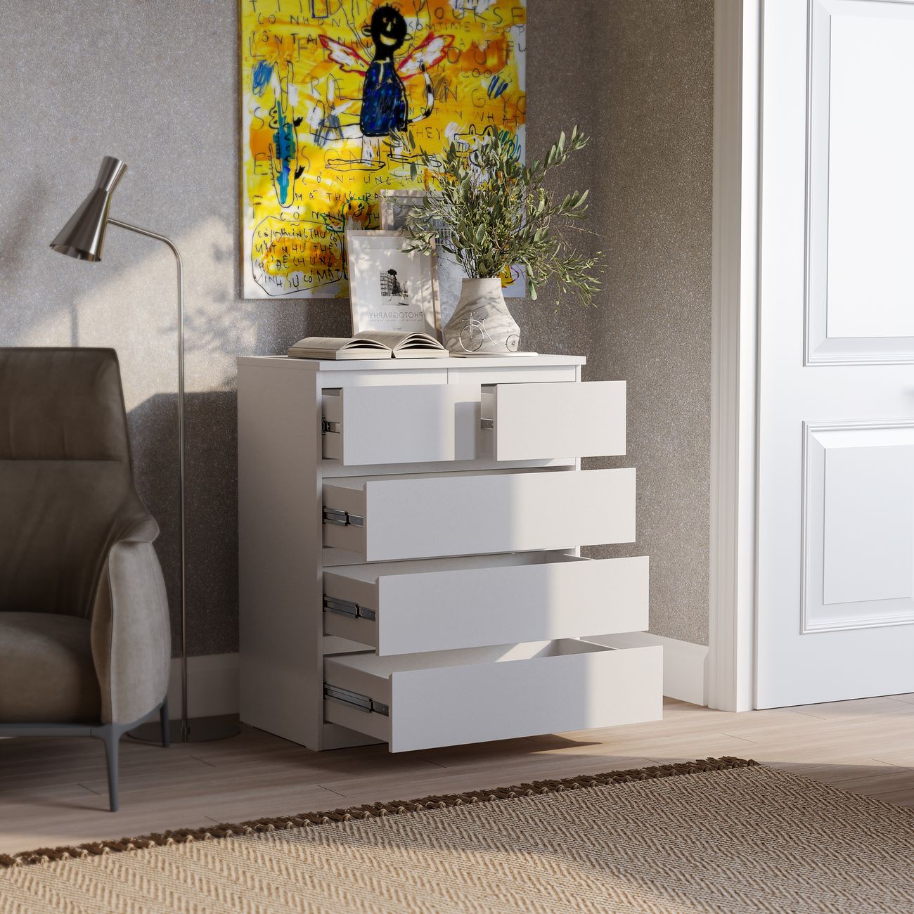 Комод бельевой Гуд Лакк 2.05.02.080.1