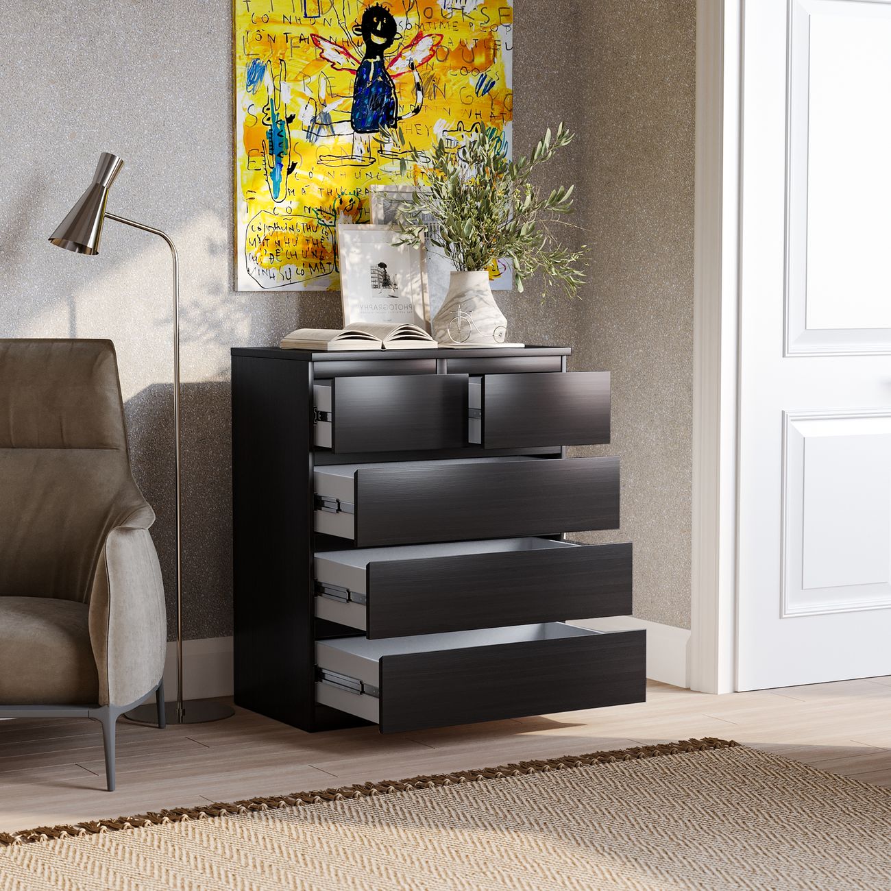 Комод бельевой Гуд Лакк 2.05.02.080.5