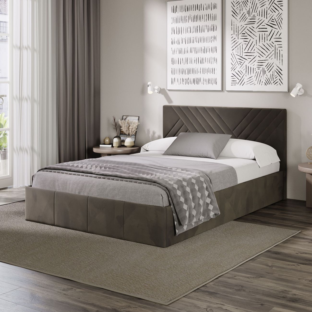 Кровать с подъемным механизмом Трия 267042