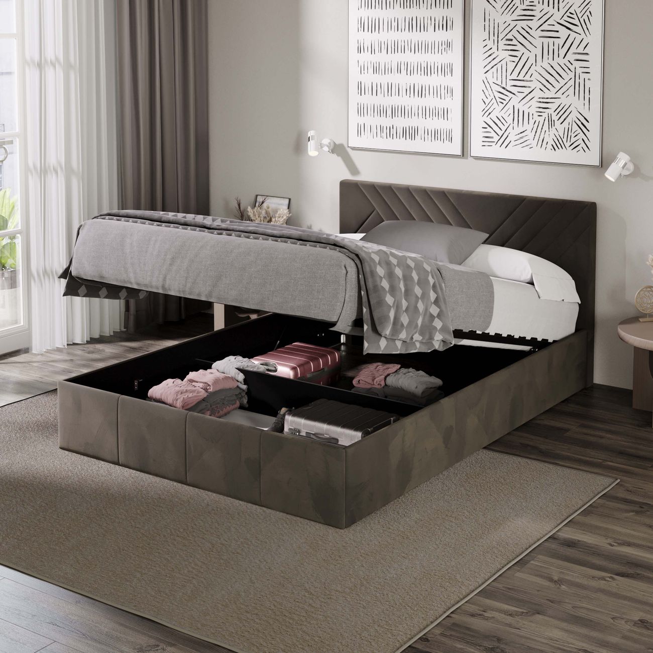 Кровать с подъемным механизмом Трия 267042