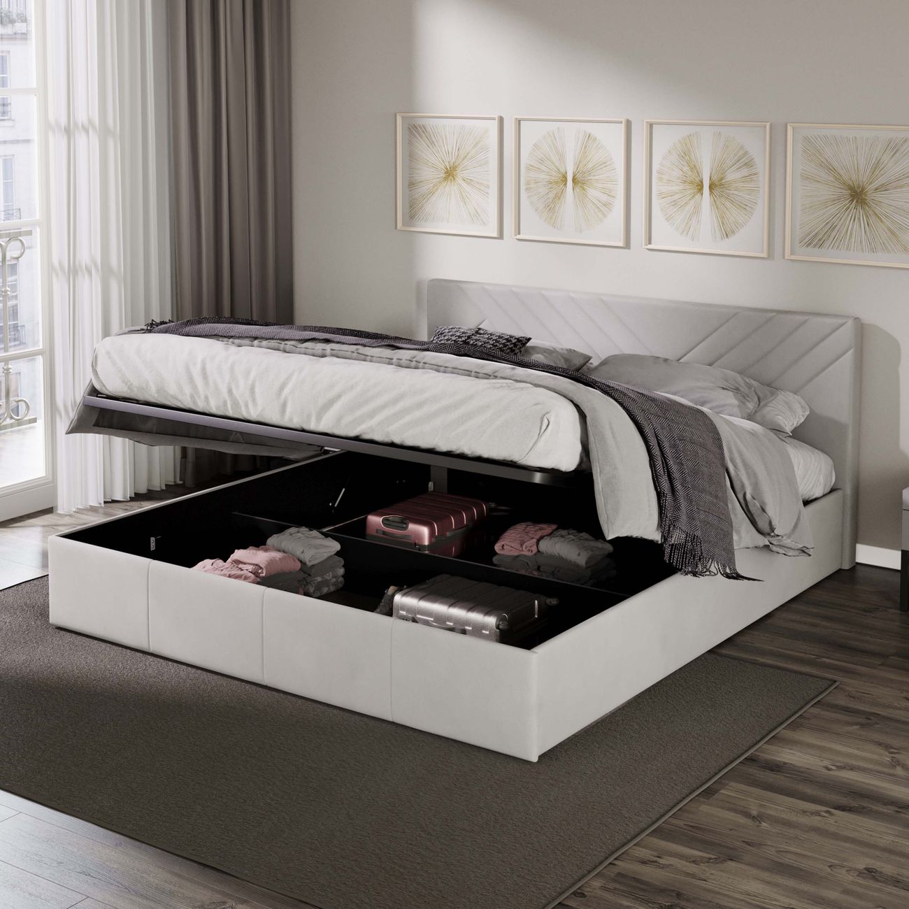 Кровать с подъемным механизмом Трия 267045