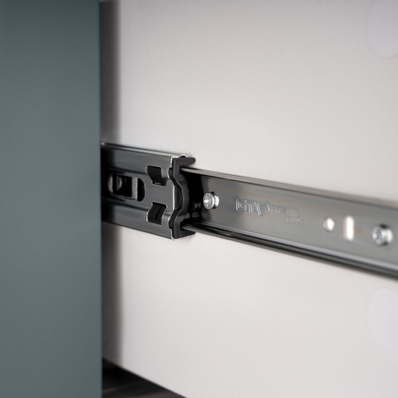 Комод бельевой Гуд Лакк САГА 3 ящика, темно-бирюзовый