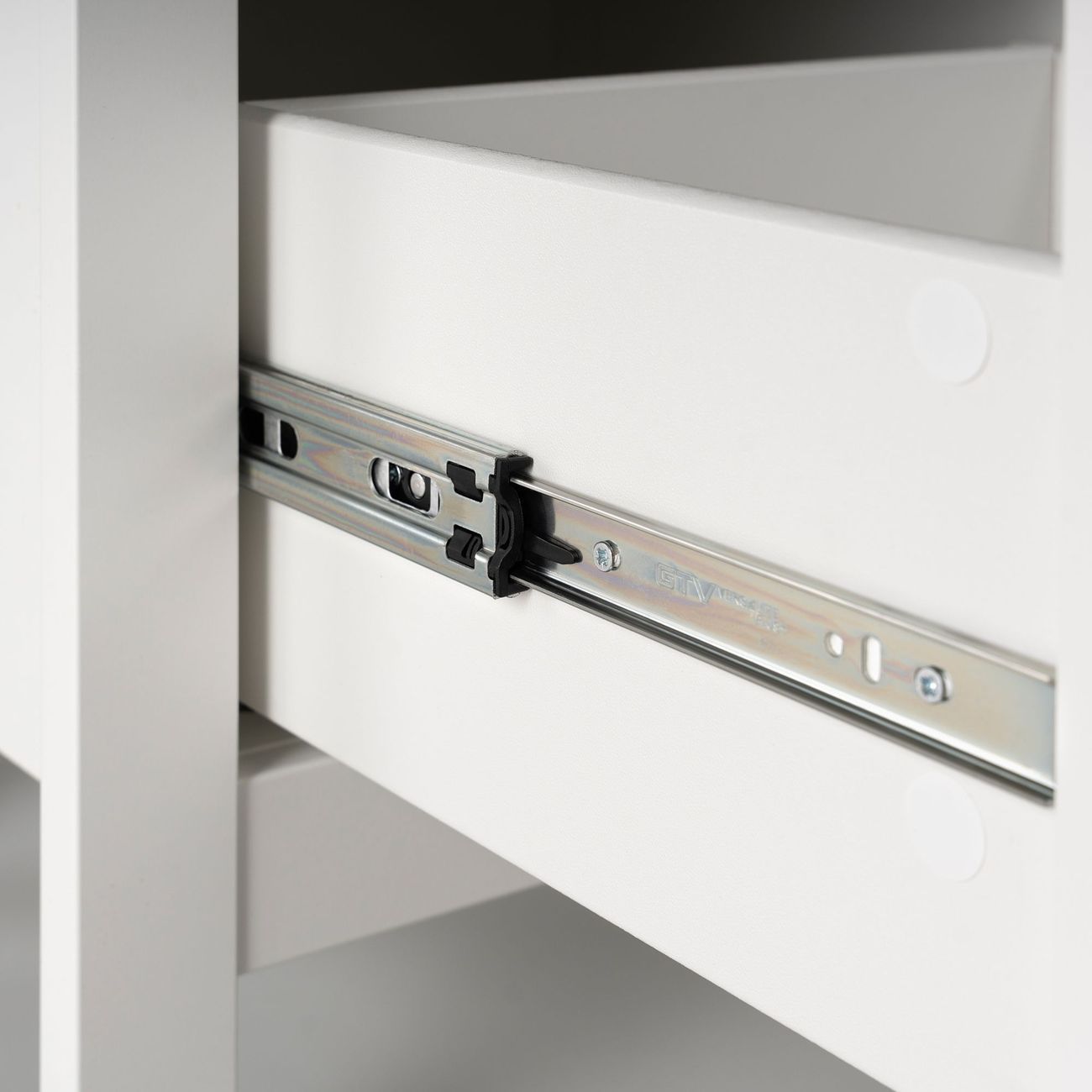 Комод Гуд Лакк САГА 3 ящика, белый/ясень