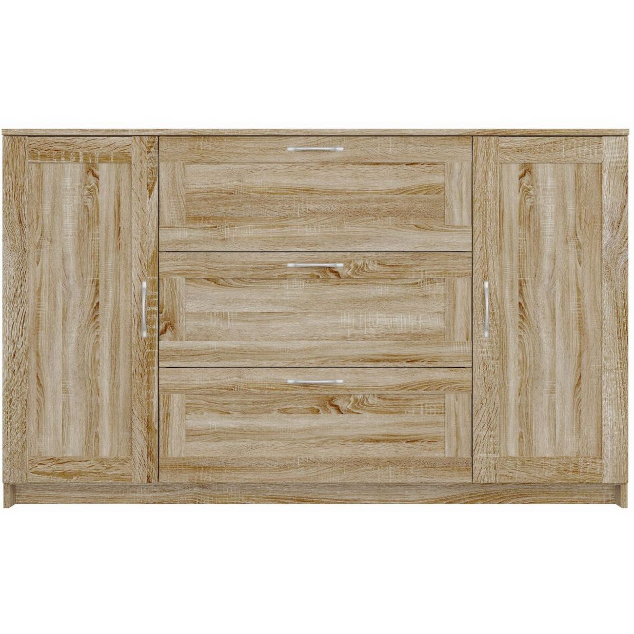 Тумба Гуд Лакк СИРИУС 2 двери и 3 ящика 156х95, дуб сонома