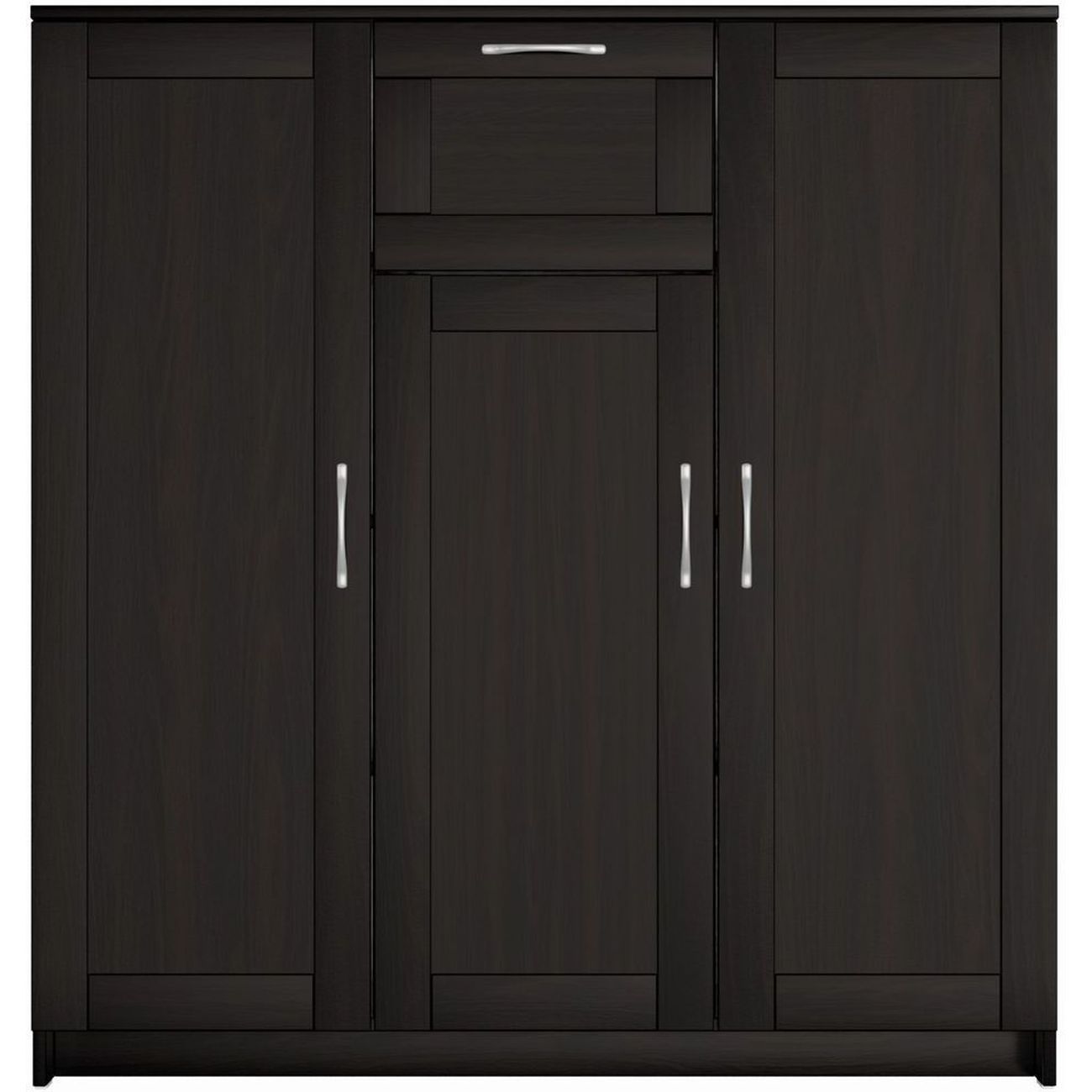 Тумба Гуд Лакк СИРИУС 3 двери и 1 ящик 117х123, дуб венге