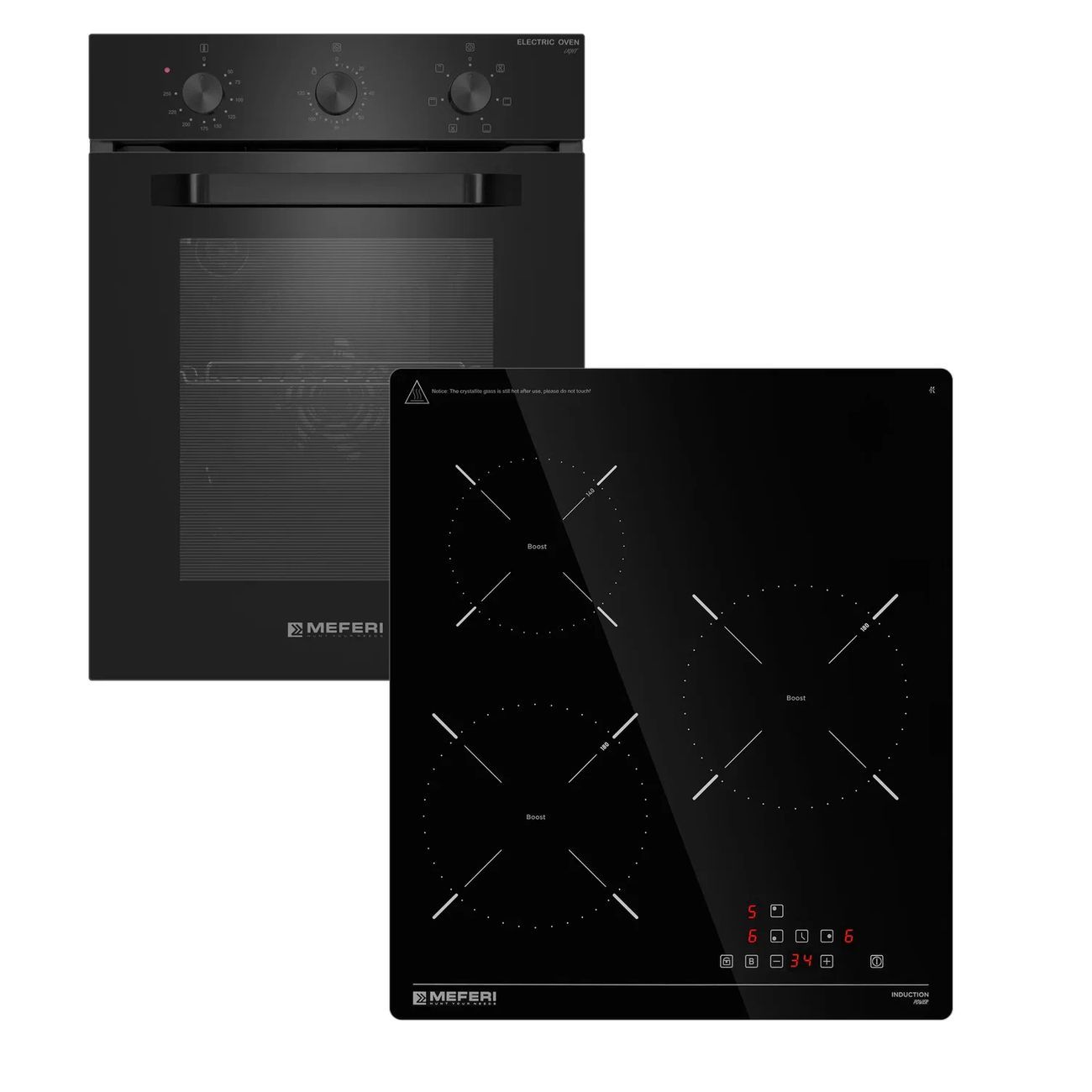 Комплект встраиваемой техники MEFERI MS45BK03