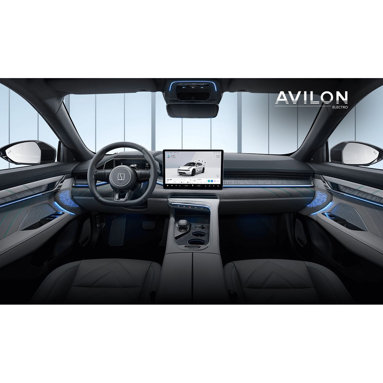 Электромобиль Zeekr 001 AT 4WD (544 л.с.) YOU Edition Черный