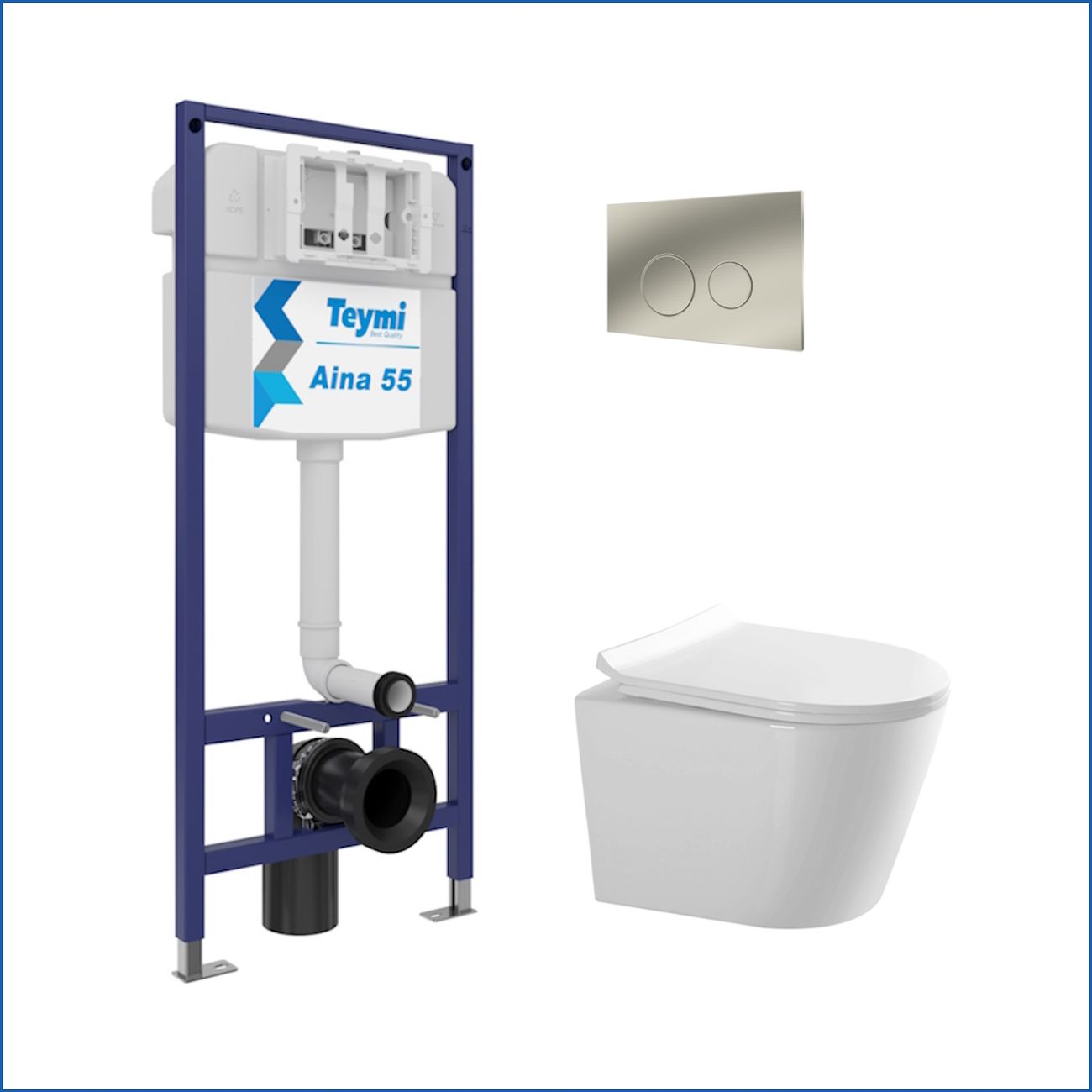 Унитаз Teymi Solli Pro F15774