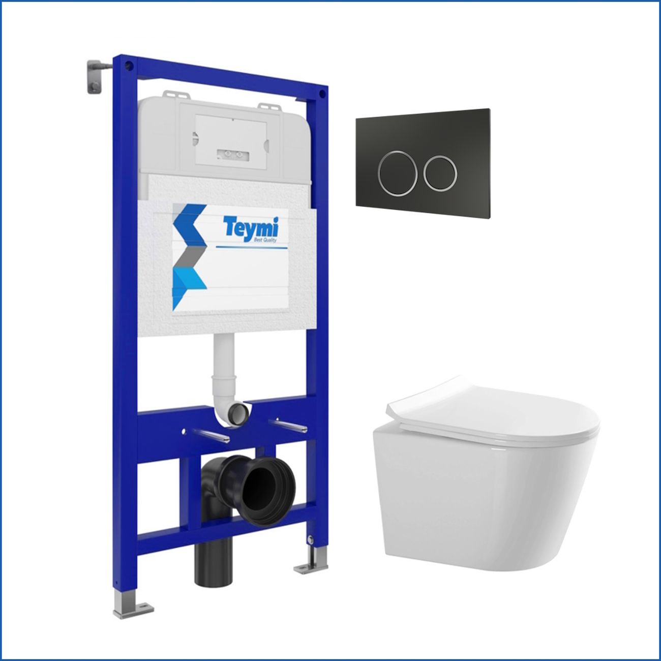 Унитаз Teymi Solli Pro F15731