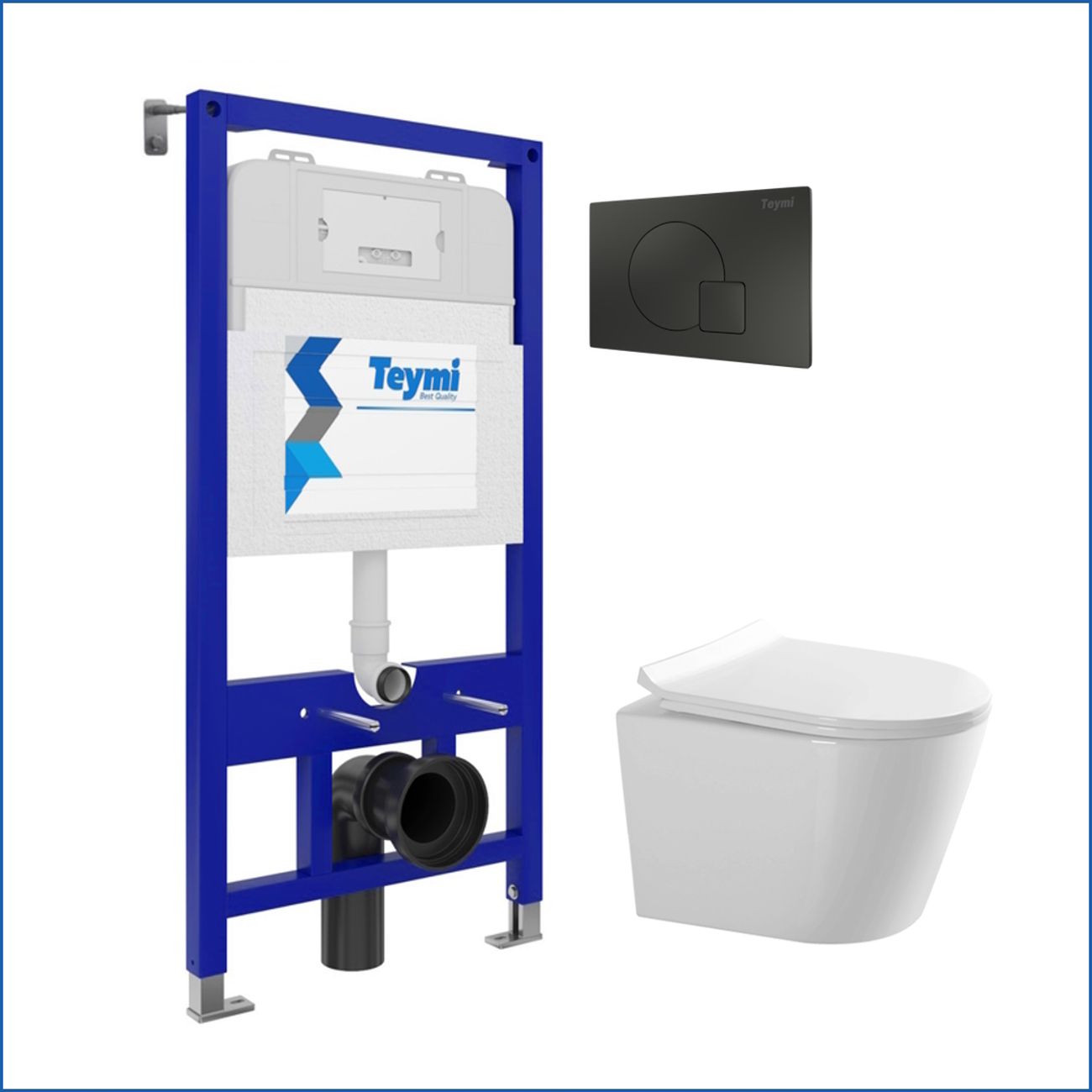 Унитаз Teymi Solli Pro F15741
