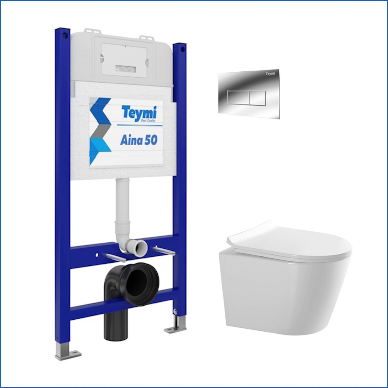 Унитаз Teymi Solli Pro F15743