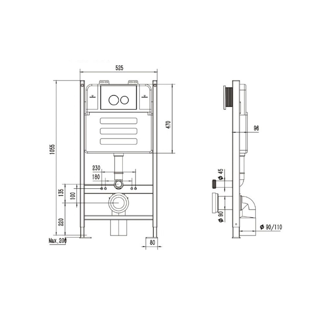 Унитаз Teymi Solli Pro F15743