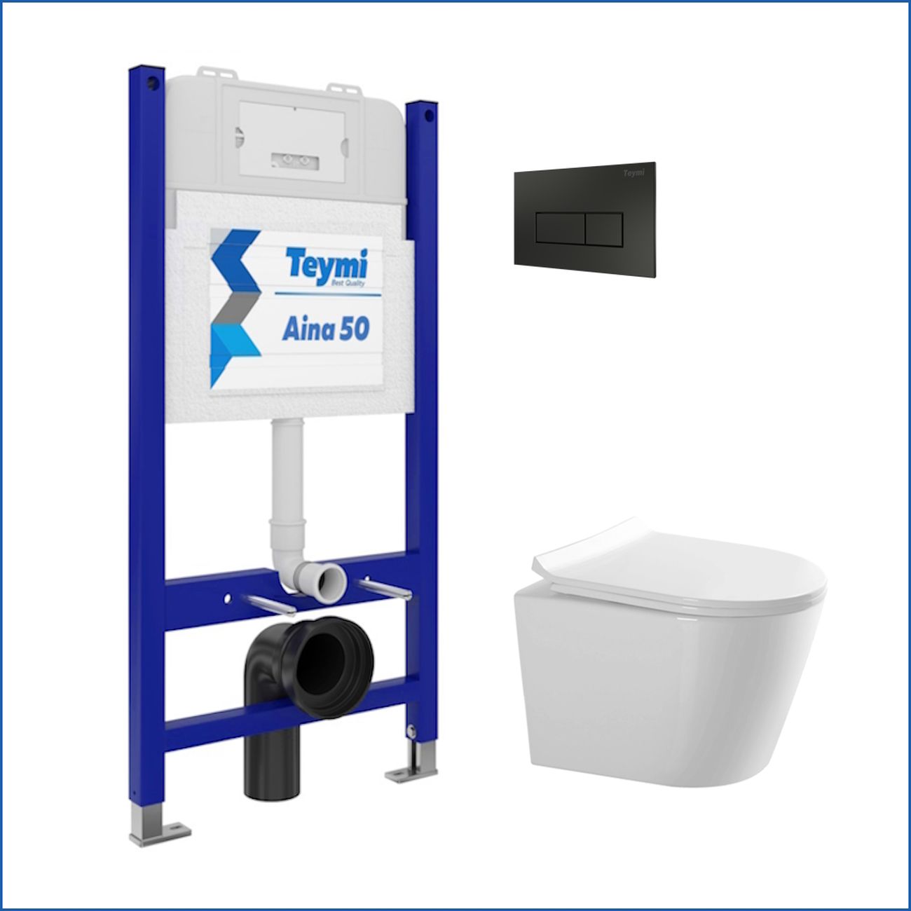 Унитаз Teymi Solli Pro F15744