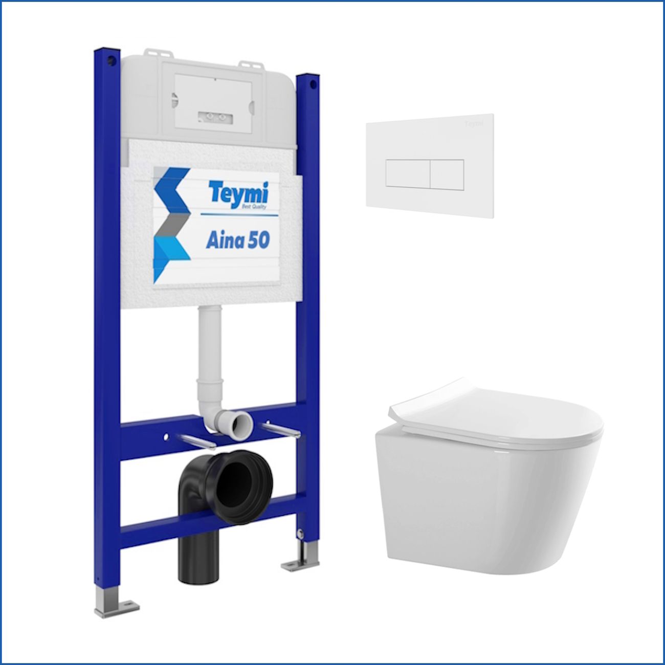 Унитаз Teymi Solli Pro F15745