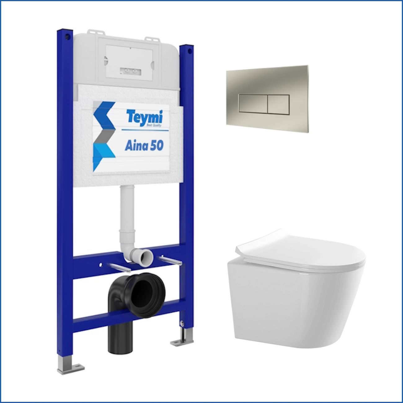 Унитаз Teymi Solli Pro F15746