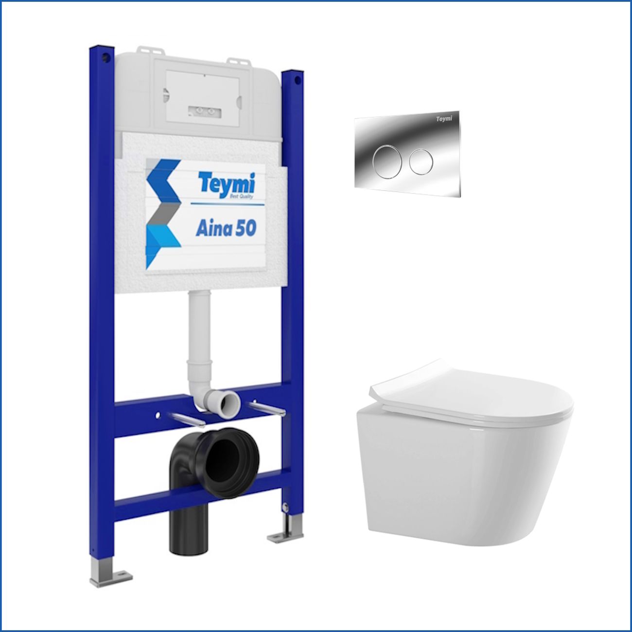 Унитаз Teymi Solli Pro F15749