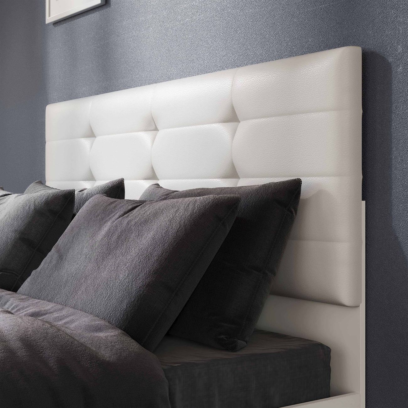 Кровать с мягким изголовьем Трия 267806