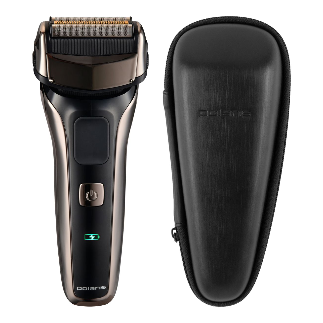 Электробритва Polaris PMF 1013RC wet&dry 5D PROF 3+ черный серый
