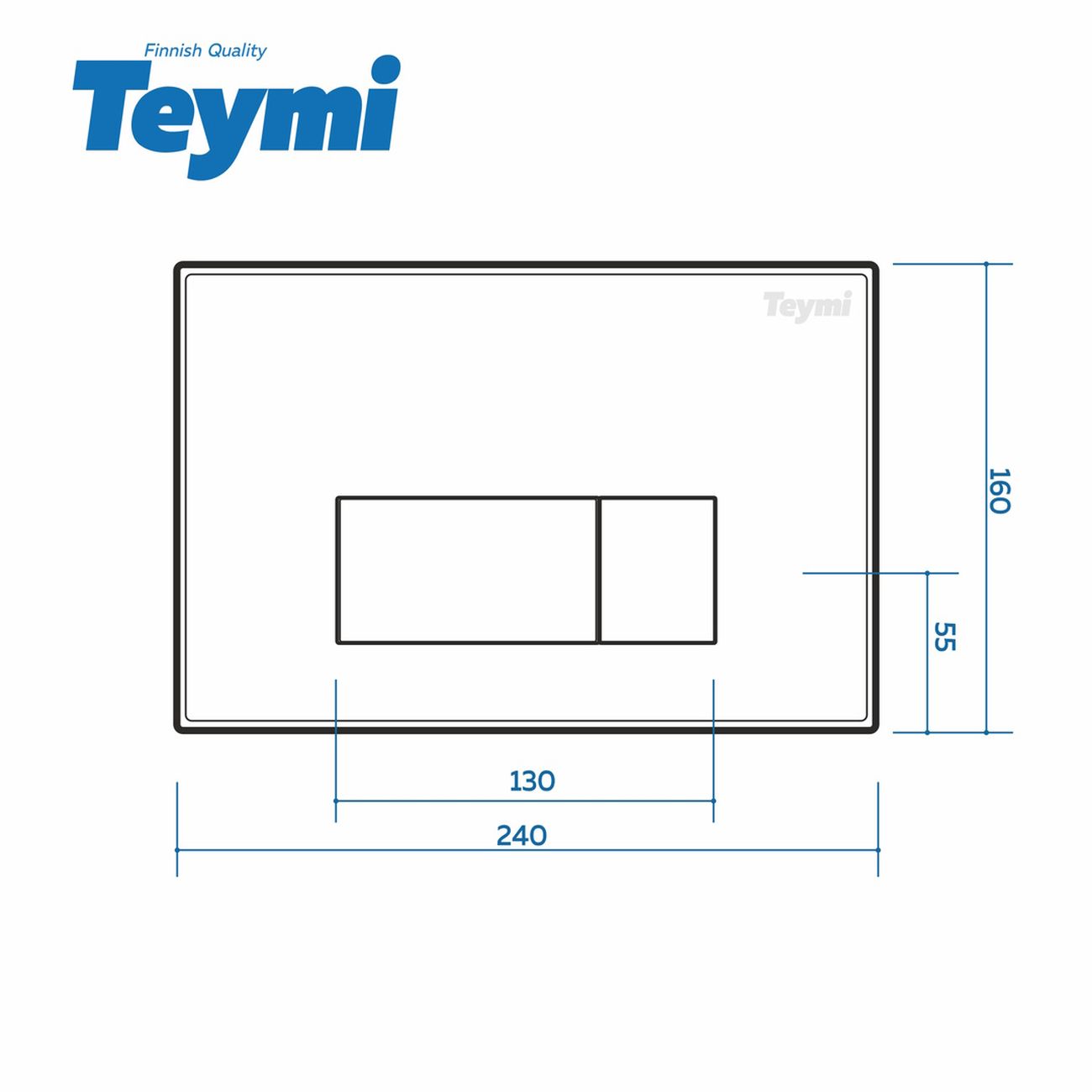 Унитаз Teymi Helmi Pro F15941
