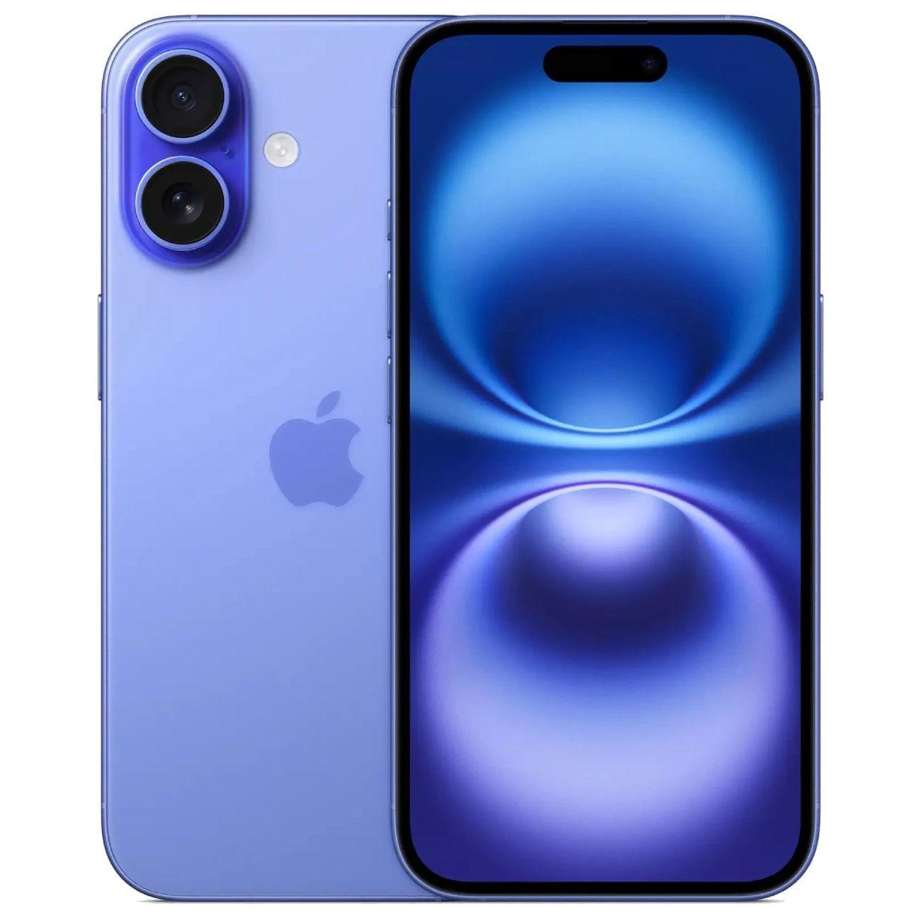 Смартфон Apple iPhone 16 256GB Ultramarine (без RuStore) фото