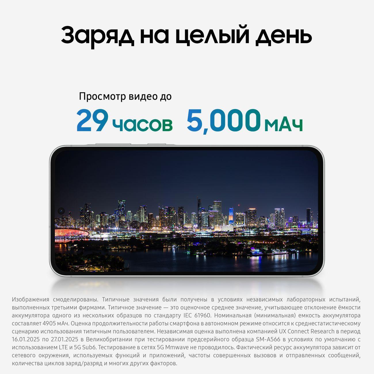 Смартфон Samsung Galaxy A56 5G 8/128GB Black