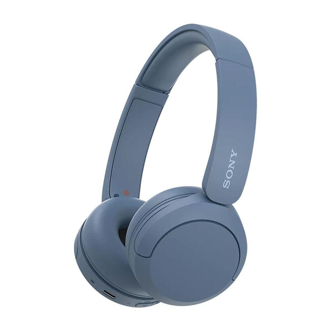 Наушники беспроводные накладные Sony WH-CH520 Blue фото