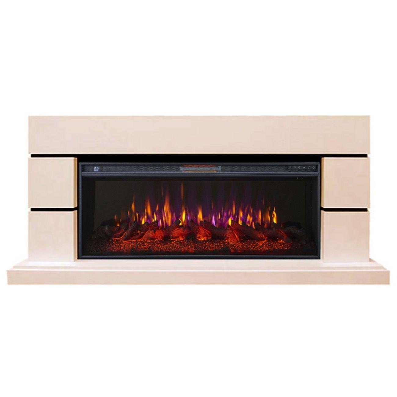 Камин электрический Inter Flame Норд 60 бежевый Freespace 60 LED FX QZ