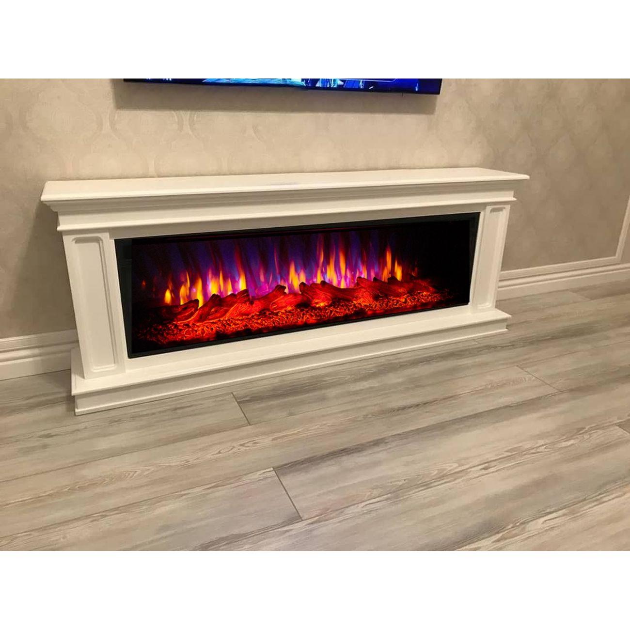 Камин электрический Inter Flame Стаффорд 60 бежевый Freespace 60 LED FX QZ