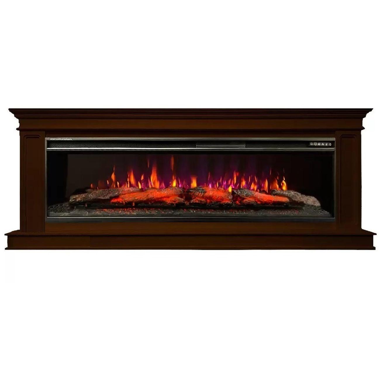 Камин электрический Inter Flame Стаффорд 50 темный дуб Freespace 50 LED FX QZ