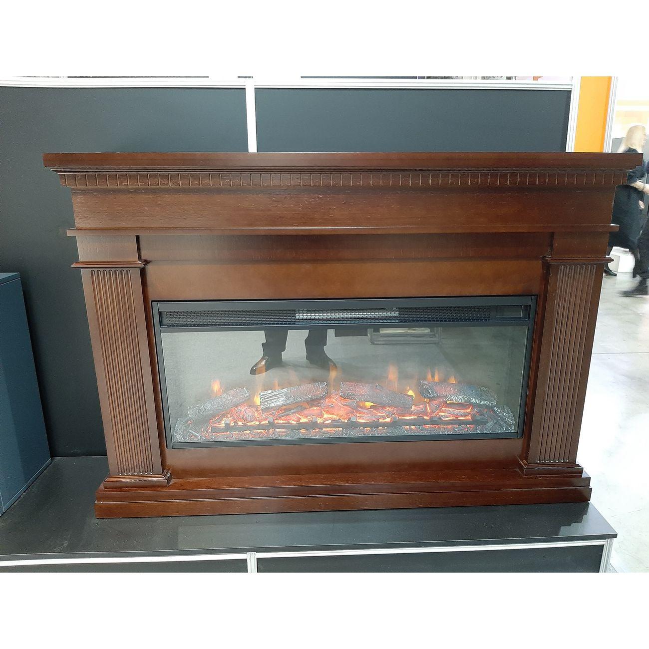 Камин электрический Inter Flame Грейс 36 темный дуб Foton 36 LED FX QZ